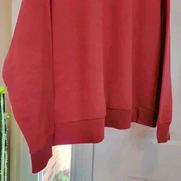 NWT Zelos Red Crew Neck Pullover, Sz 1X‎ - Picture 5 of 8